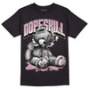 Dunk Low Teddy Bear Pink DopeSkill T-Shirt Sick Bear Graphic - Black 