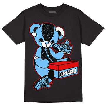 Travis Scott x Jordan 4 Retro 'Cactus Jack' DopeSkill T-Shirt Sneakerhead BEAR Graphic Streetwear - Black 