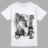 Dunk Low Panda White Black DopeSkill T-Shirt Trust God Graphic - White 
