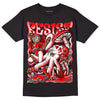 SB Dunk Low Cherry Sample DopeSkill T-Shirt Resist Graphic Streetwear - Black 