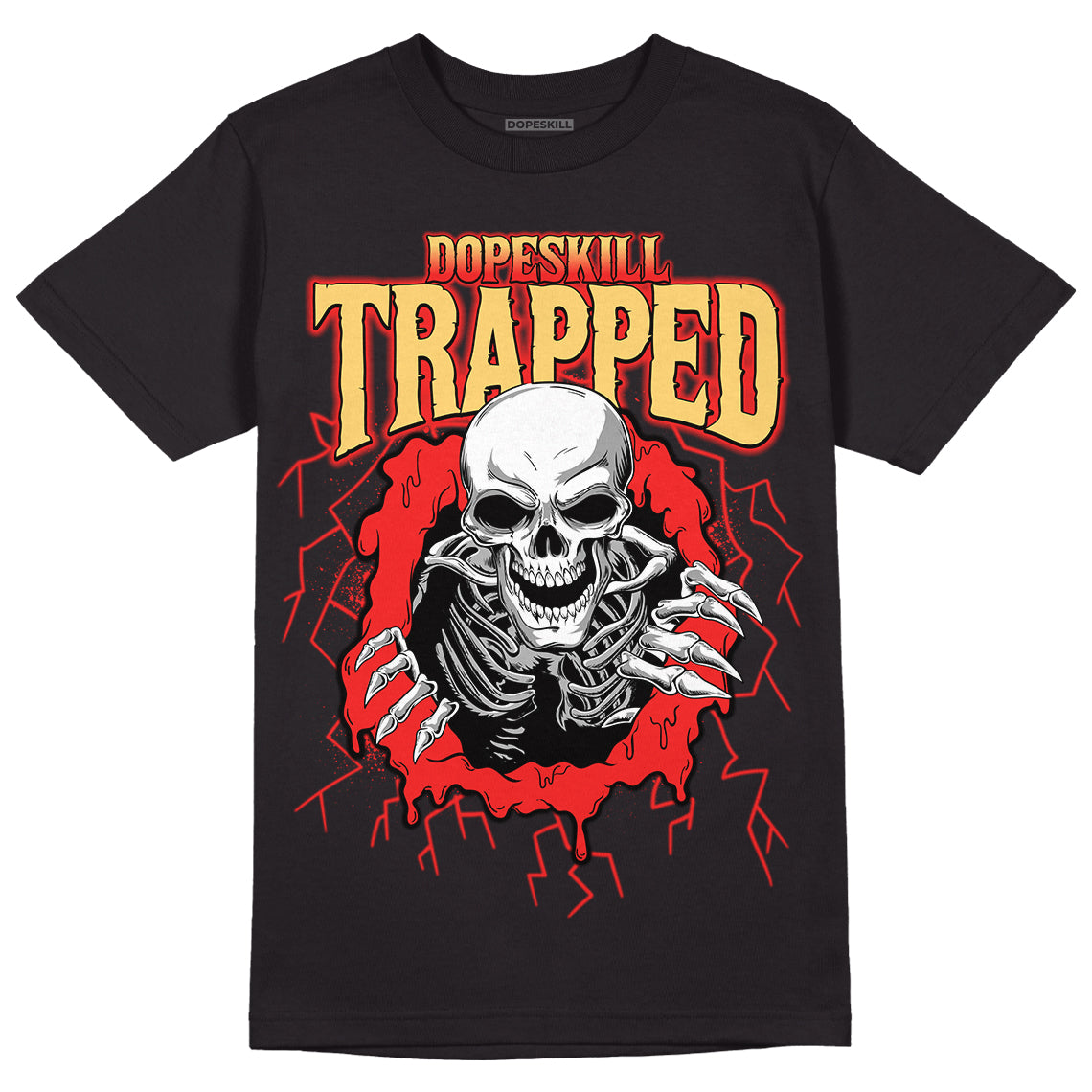 Dunk On Mars 5s DopeSkill T-Shirt Trapped Halloween Graphic – DOPESKILL®