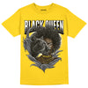 Lightning 4s DopeSkill Tour Yellow T-shirt New Black Queen Graphic