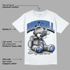 True Blue 1s DopeSkill T-Shirt Sick Bear Graphic