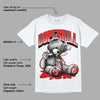 Gym Red 9s DopeSkill T-Shirt Sick Bear Graphic