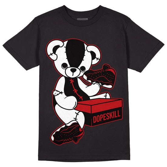 Playoffs 13s DopeSkill T-Shirt Sneakerhead BEAR Graphic - Black