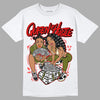 Travis Scott x Jordan 1 Low OG “Olive” DopeSkill T-Shirt Rare Breed Graphic Streetwear - White