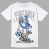 True Blue 1s DopeSkill T-Shirt Stay High Graphic - White