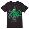 Jordan 2 Retro Lucky Green DopeSkill T-Shirt King Chess Graphic Streetwear - Black