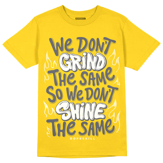 Lightning 4s DopeSkill Tour Yellow T-shirt Grind Shine Graphic