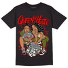 Travis Scott x Jordan 1 Low OG “Olive” DopeSkill T-Shirt Rare Breed Graphic Streetwear - Black