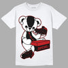 Playoffs 13s DopeSkill T-Shirt Sneakerhead BEAR Graphic - White