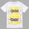 Lightning 4s DopeSkill T-Shirt Grind Shine Graphic - White 