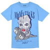 UNC 6s DopeSkill University Blue T-shirt Money Talks Graphic