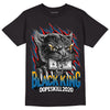 Messy Room 4s DopeSkill T-Shirt Black King Graphic - Black