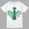 Jordan 3 WMNS “Lucky Green” DopeSkill T-Shirt Queen Chess Graphic Streetwear - White