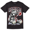 Jordan 3 Retro White Cement Reimagined DopeSkill T-Shirt Sick Bear Graphic Streetwear - Black