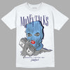 UNC 6s DopeSkill T-Shirt Money Talks Graphic - White 