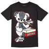 Jordan 3 Retro White Cement Reimagined DopeSkill T-Shirt Sneakerhead BEAR Graphic Streetwear - Black