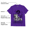 AJ 13 Court Purple DopeSkill Purple T-shirt Show Me The Money Halloween Graphic