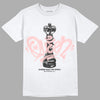 Jordan 1 High OG WMNS Washed Pink DopeSkill T-Shirt Queen Chess Graphic Streetwear - White