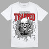 Playoffs 13s DopeSkill T-Shirt Trapped Halloween Graphic - White