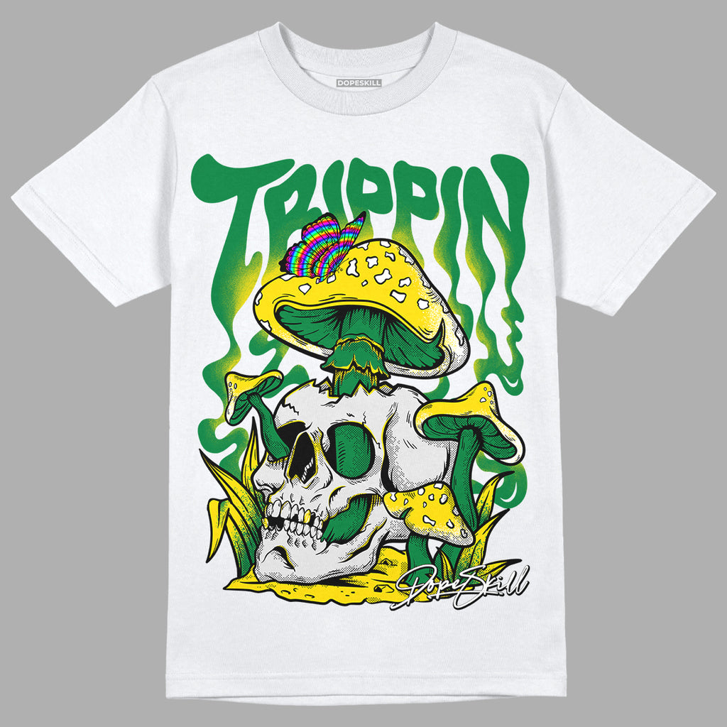 Dunk Low Reverse Brazil DopeSkill T-Shirt Trippin Graphic - White
