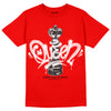 Jordan 4 Red Thunder DopeSkill Red T-Shirt Queen Chess Graphic Streetwear