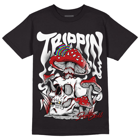 Playoffs 13s DopeSkill T-Shirt Trippin Graphic - Black