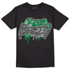 Jordan 3 WMNS “Lucky Green” DopeSkill T-Shirt Rare Breed Graphic Streetwear - Black