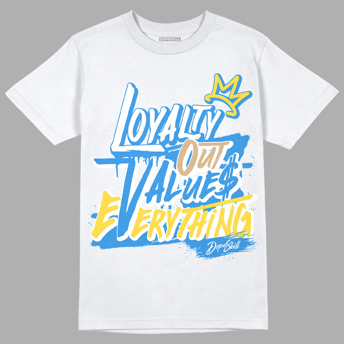 SB Dunk Low Homer DopeSkill T-Shirt LOVE Graphic - White