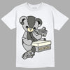  Jordan 4 Retro SE Craft Photon Dust DopeSkill T-Shirt Sneakerhead BEAR Graphic Streetwear  - White 