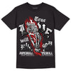 Playoffs 13s DopeSkill T-Shirt True Love Will Kill You Graphic - Black