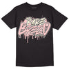 Air Jordan 1 High OG WMNS Washed Pink DopeSkill T-Shirt Rare Breed Graphic Streetwear - Black