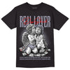 Jordan 13 Retro 'Black Flint' DopeSkill T-Shirt Real Lover Graphic Streetwear - Black