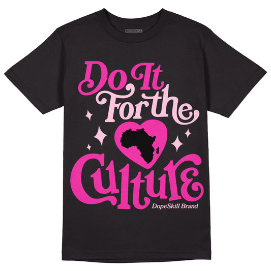 Dunk Low GS 'Triple Pink' DopeSkill T-Shirt Do It For The Culture Graphic Streetwear - Black