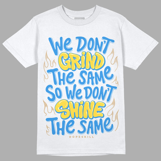 SB Dunk Low Homer DopeSkill T-Shirt Grind Shine Graphic - White 