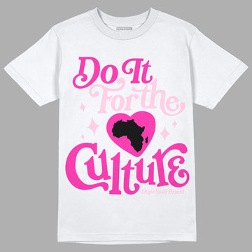 Dunk Low GS 'Triple Pink' DopeSkill T-Shirt Do It For The Culture Graphic Streetwear - White