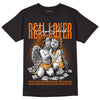 Wmns Dunk Low 'Magma Orange DopeSkill T-Shirt Real Lover Graphic Streetwear - Black