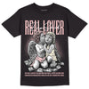 Jordan 1 High OG WMNS Washed Pink DopeSkill T-Shirt Real Lover Graphic Streetwear - White