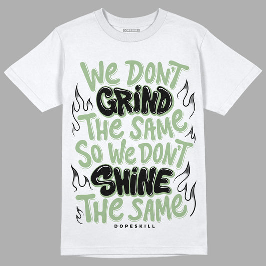 Seafoam 4s DopeSkill T-Shirt Grind Shine Graphic - White