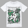 Jordan 3 WMNS “Lucky Green” DopeSkill T-Shirt Resist Graphic Streetwear - White
