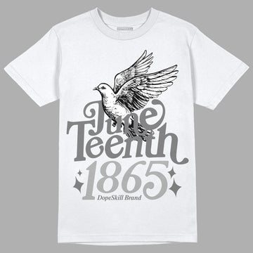 Jordan 12 Retro Stealth DopeSkill T-Shirt Juneteenth 1865 Graphic Streetwear