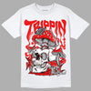 SB Dunk Low Cherry Sample DopeSkill T-Shirt Trippin Graphic Streetwear - White