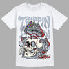 Jordan 3 Retro White Cement Reimagined DopeSkill T-Shirt Trippin Graphic Streetwear - White