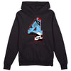 Travis Scott x Jordan 4 Retro 'Cactus Jack' DopeSkill Hoodie Sweatshirt No.4 Graphic Streetwear - Black 