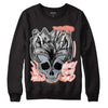 DJ Khaled x Jordan 5 Retro ‘Crimson Bliss’ DopeSkill Sweatshirt MOMM Skull Graphic Streetwear - Black 