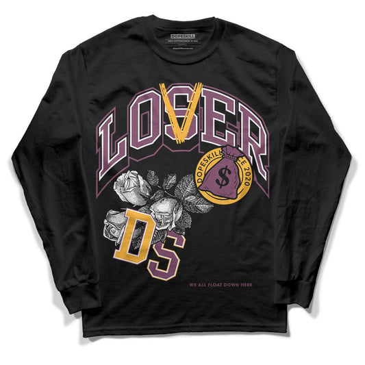 Brotherhood 1s High OG DopeSkill Long Sleeve T-Shirt Loser Lover Graphic - Black