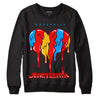 Fruity Pebbles Dunks DopeSkill Sweatshirt Juneteenth Heart Graphic - Black