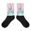 FIRE Sublimated Socks Match Jordan 5 Easter