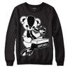 Jordan 1 High 85 Black White DopeSkill Sweatshirt Sneakerhead BEAR Graphic Streetwear - Black 